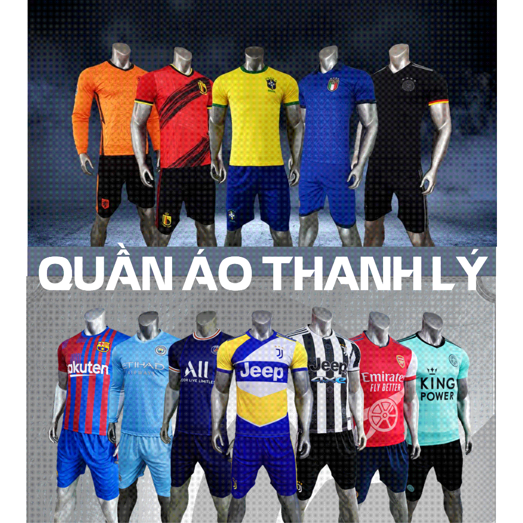 Bộ Quần Áo Bóng Đá Xã Kho - Thanh Lý