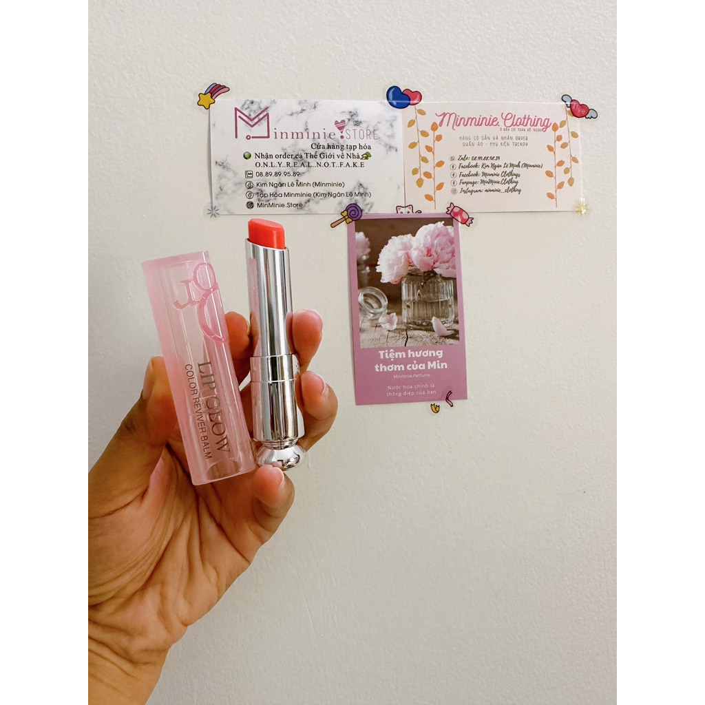 Son dưỡng môi Dior Lip Glow fullsize, các màu