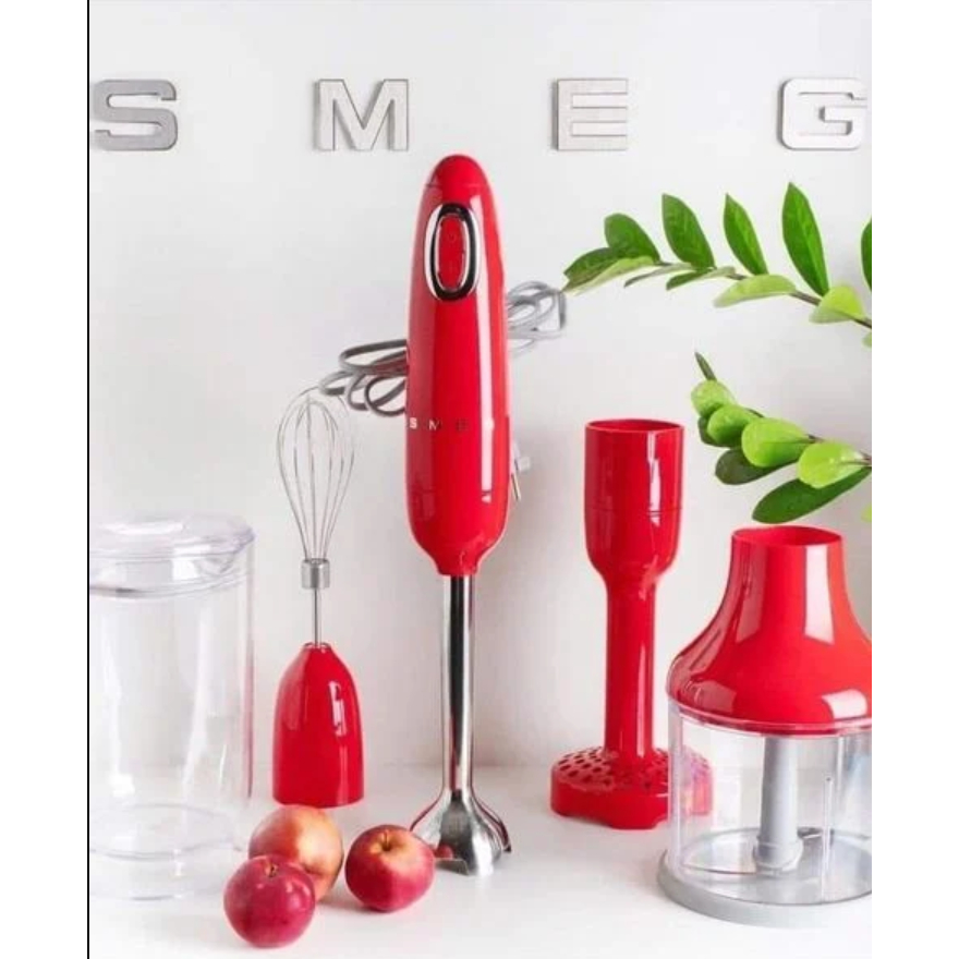 Máy Xay Cầm Tay Đa Năng Smeg HBF02, Máy Xay Đồ Ăn Dặm Cho Bé, Nhập Đức, BH 12 Tháng, Bepchauau