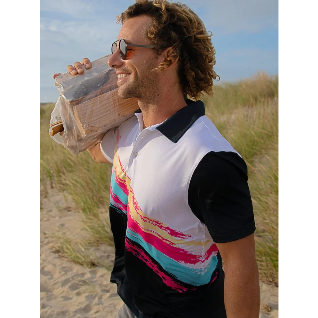 Polo Performance Chubbies dành cho anh em. Chất vải mềm mịn, co giãn thoải mái. Hàng chính hãng, xịn 100%