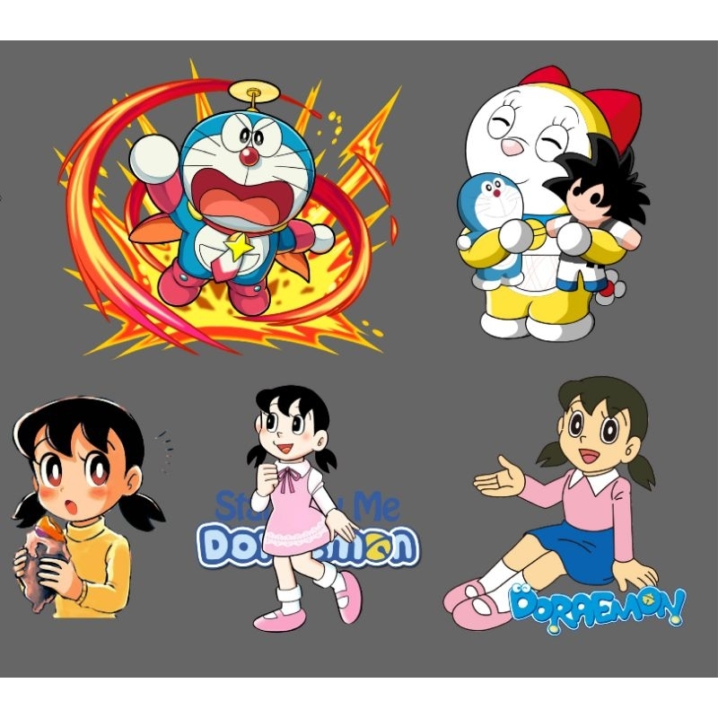 Hình ủi ép nhiệt, in áo. Mẫu Hoạt hình Doraemon HĐ2 in áo trẻ em