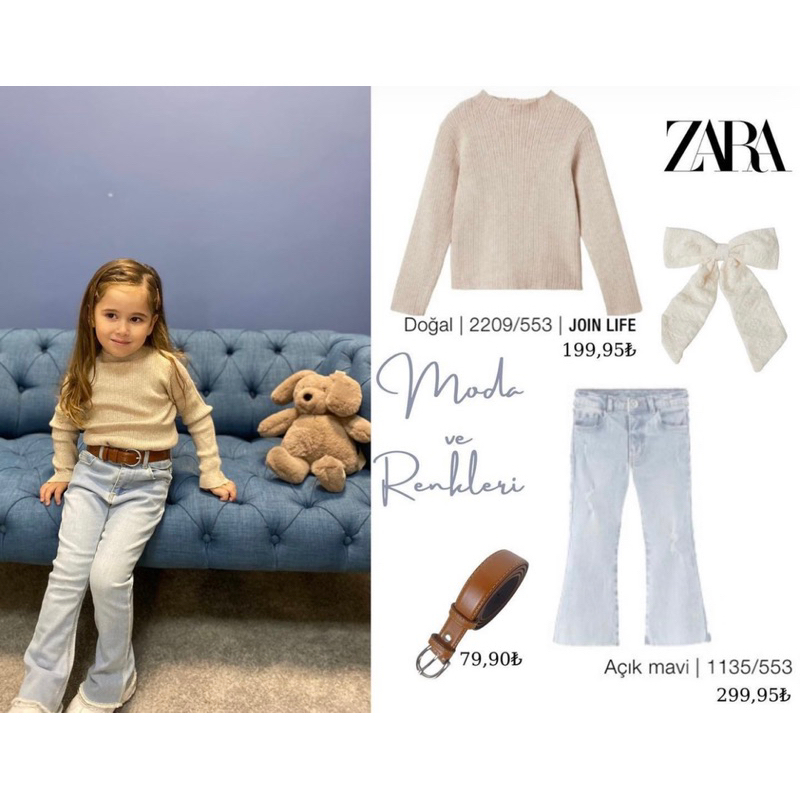 Áo Len Bé Gái Vải Gân 2p ZR