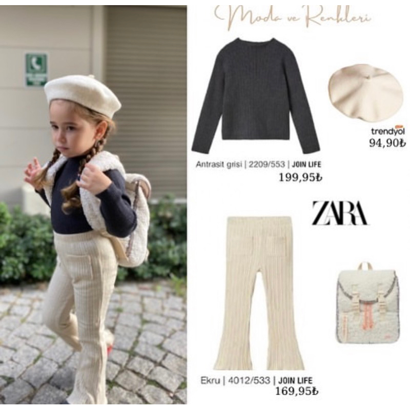 Áo Len Bé Gái Vải Gân 2p ZR