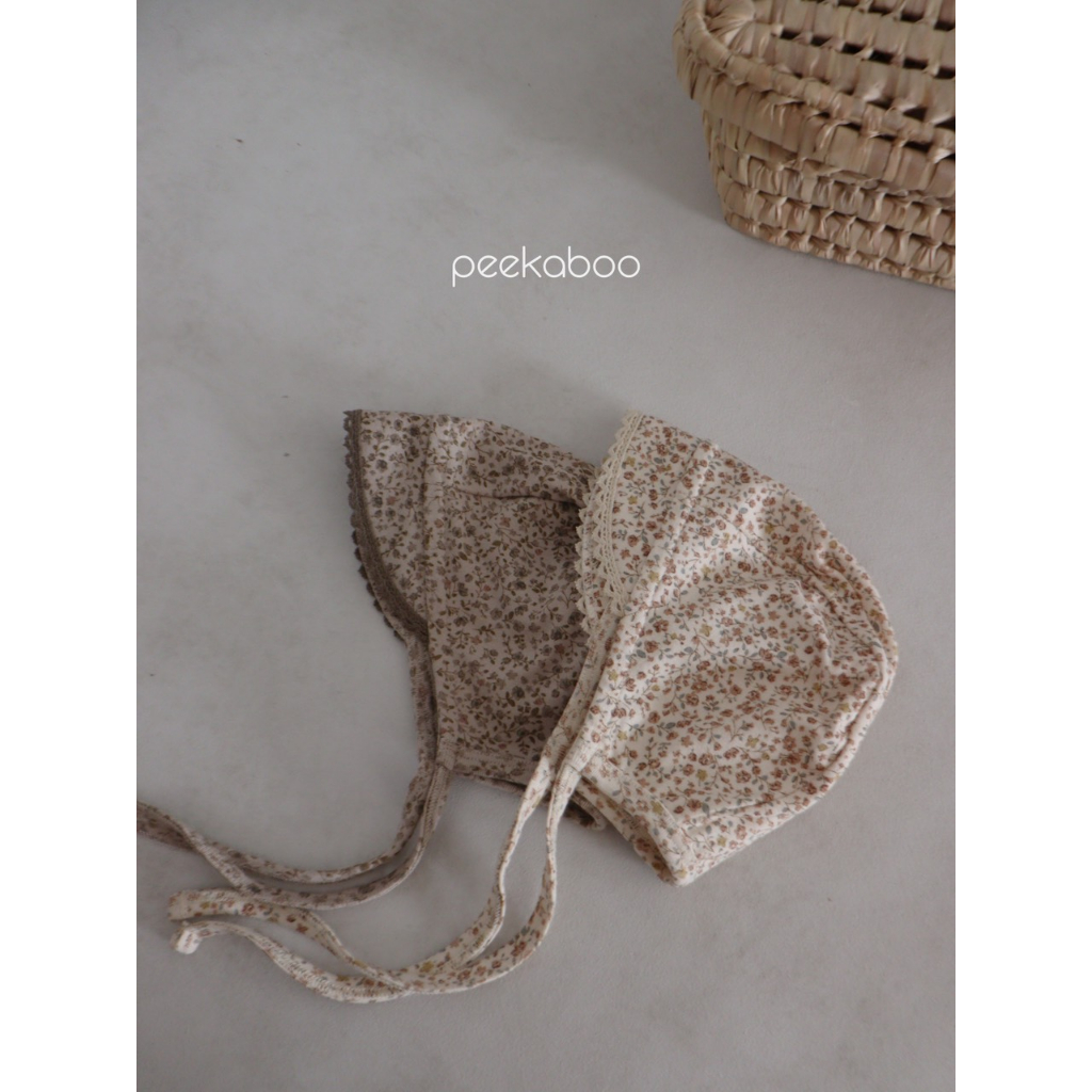 |PEEKABOO| FLORAL MŨ