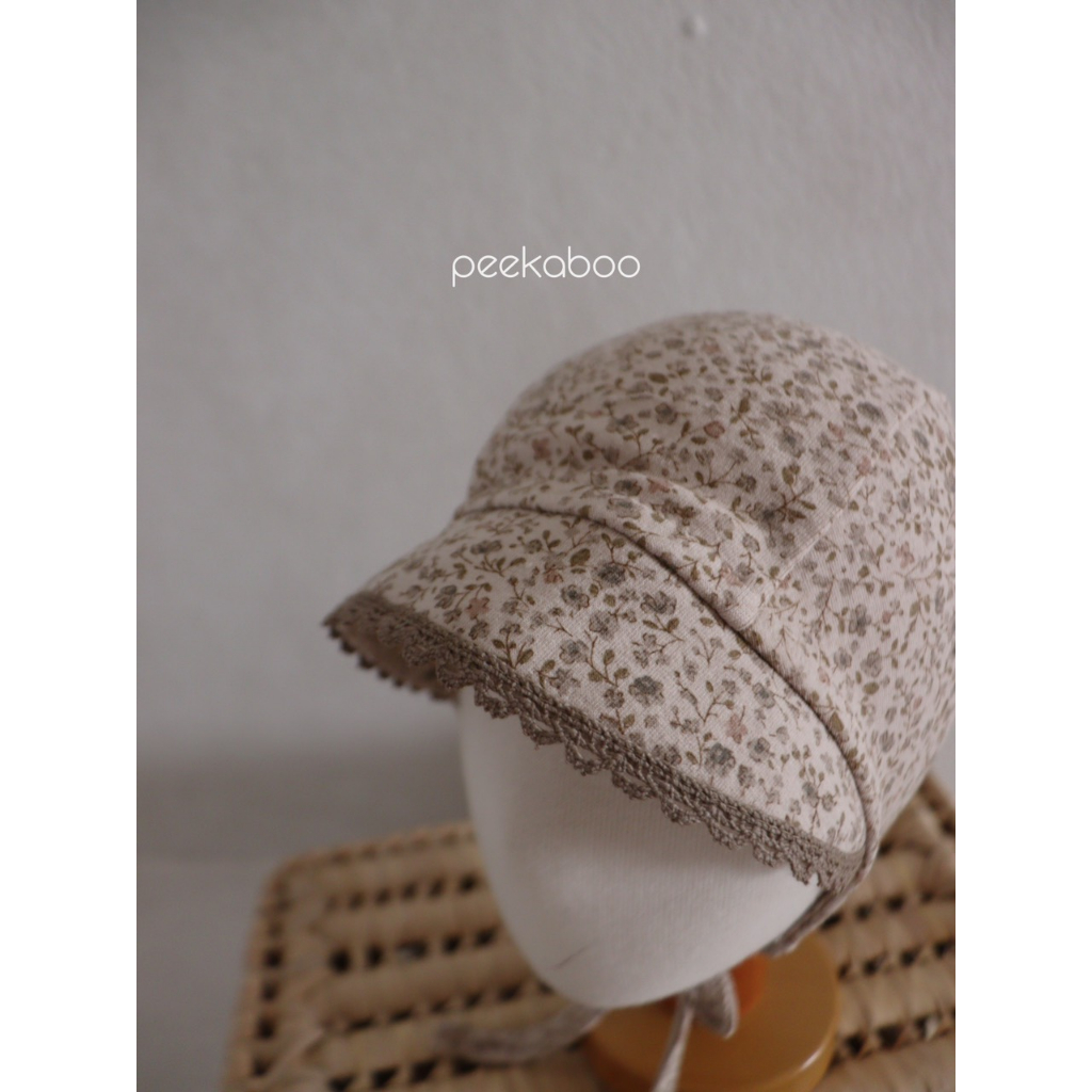 |PEEKABOO| FLORAL MŨ