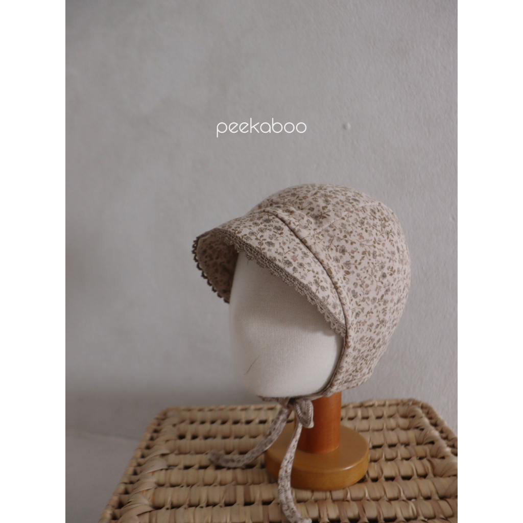|PEEKABOO| FLORAL MŨ