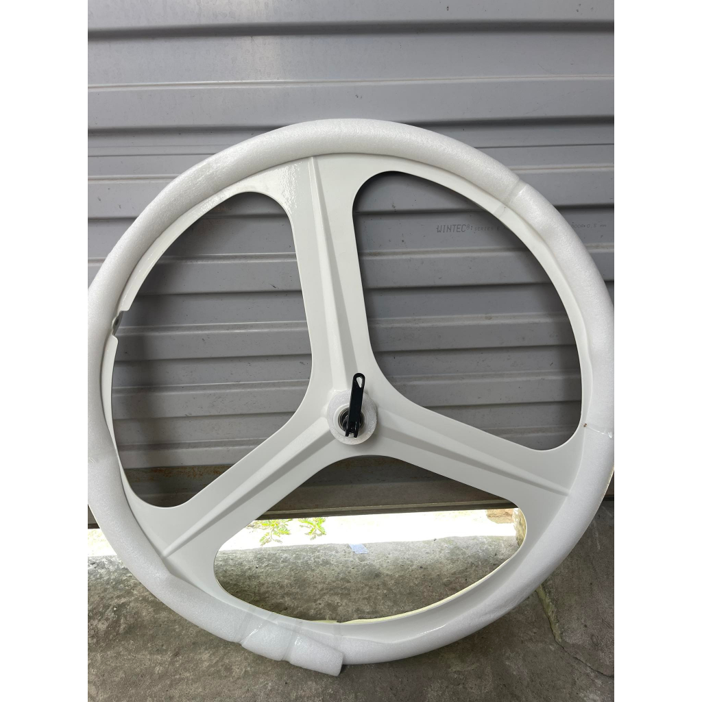 Vành 3 đao tháo lắp nhanh nhôm bánh trước cho xe đạp Fixed gear