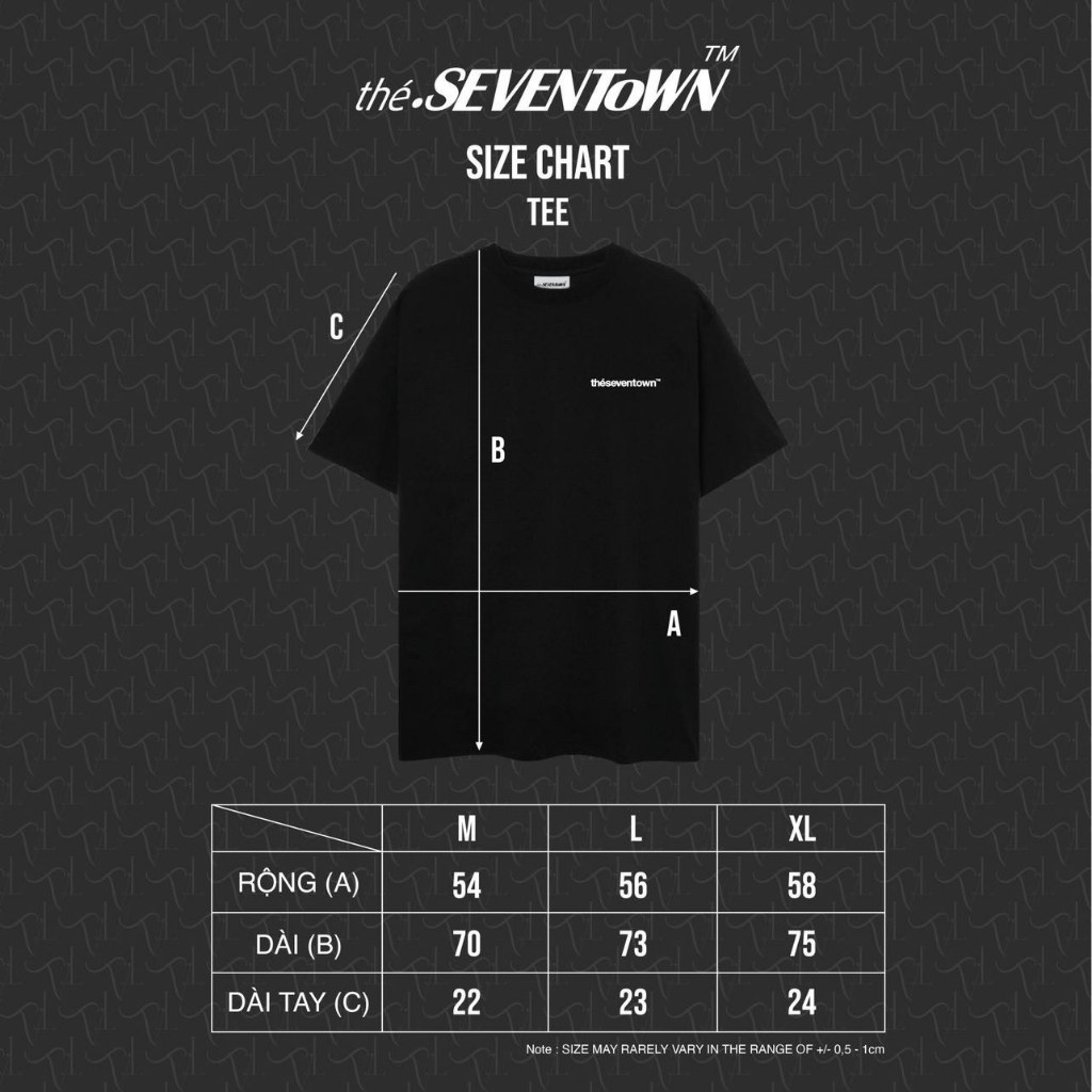 Áo thun Unisex SEVENTOWN 7777 DOLLAR tay lỡ local brand màu trắng