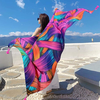 Khăn Boho choàng cao cấp đi biển