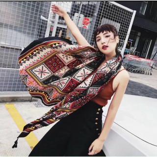 Khăn Boho choàng cao cấp đi biển