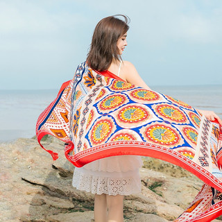 Khăn Boho choàng cao cấp đi biển