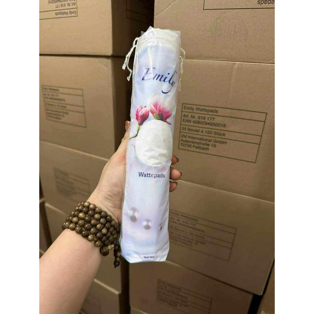 Bông Tẩy Trang Emily Đức 120 miếng