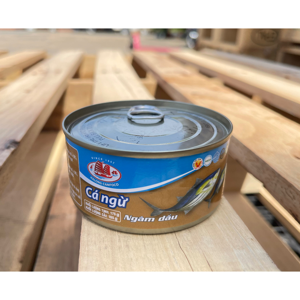 Cá ngừ ngâm dầu Hạ Long 175g - Date mới Chính hãng