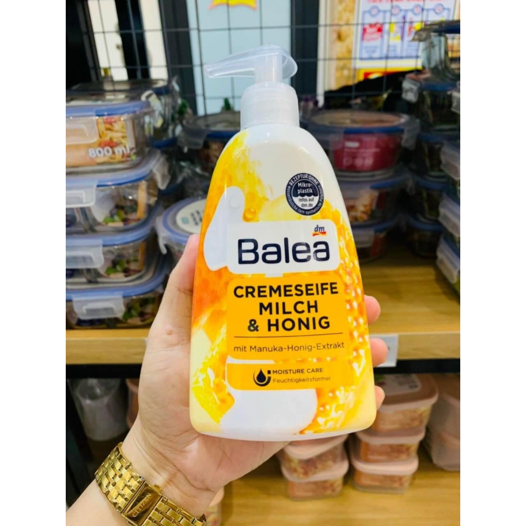 Nước rửa tay Balea 500ml, hương thơm ngọt ngào tươi mát, da tay vẫn mềm mịn sau khi rửa, nhập Đức
