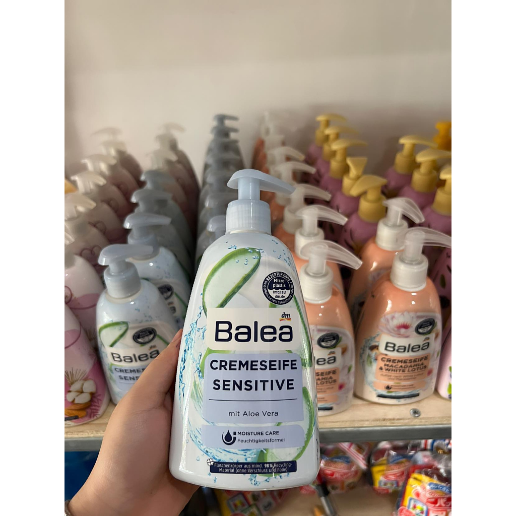 Nước rửa tay Balea 500ml, hương thơm ngọt ngào tươi mát, da tay vẫn mềm mịn sau khi rửa, nhập Đức