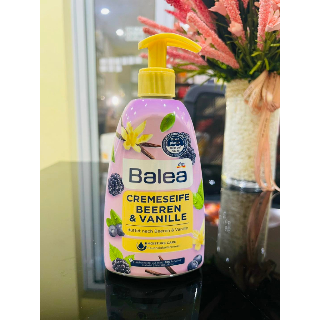 Nước rửa tay Balea 500ml, hương thơm ngọt ngào tươi mát, da tay vẫn mềm mịn sau khi rửa, nhập Đức