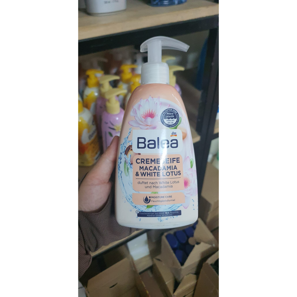 Nước rửa tay Balea 500ml, hương thơm ngọt ngào tươi mát, da tay vẫn mềm mịn sau khi rửa, nhập Đức