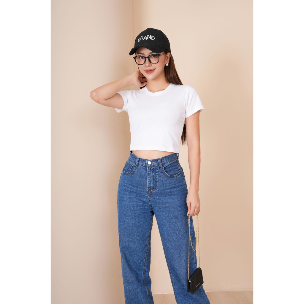 Áo croptop trơn - Áo croptop nữ ôm body màu trơn - Loza PH403302