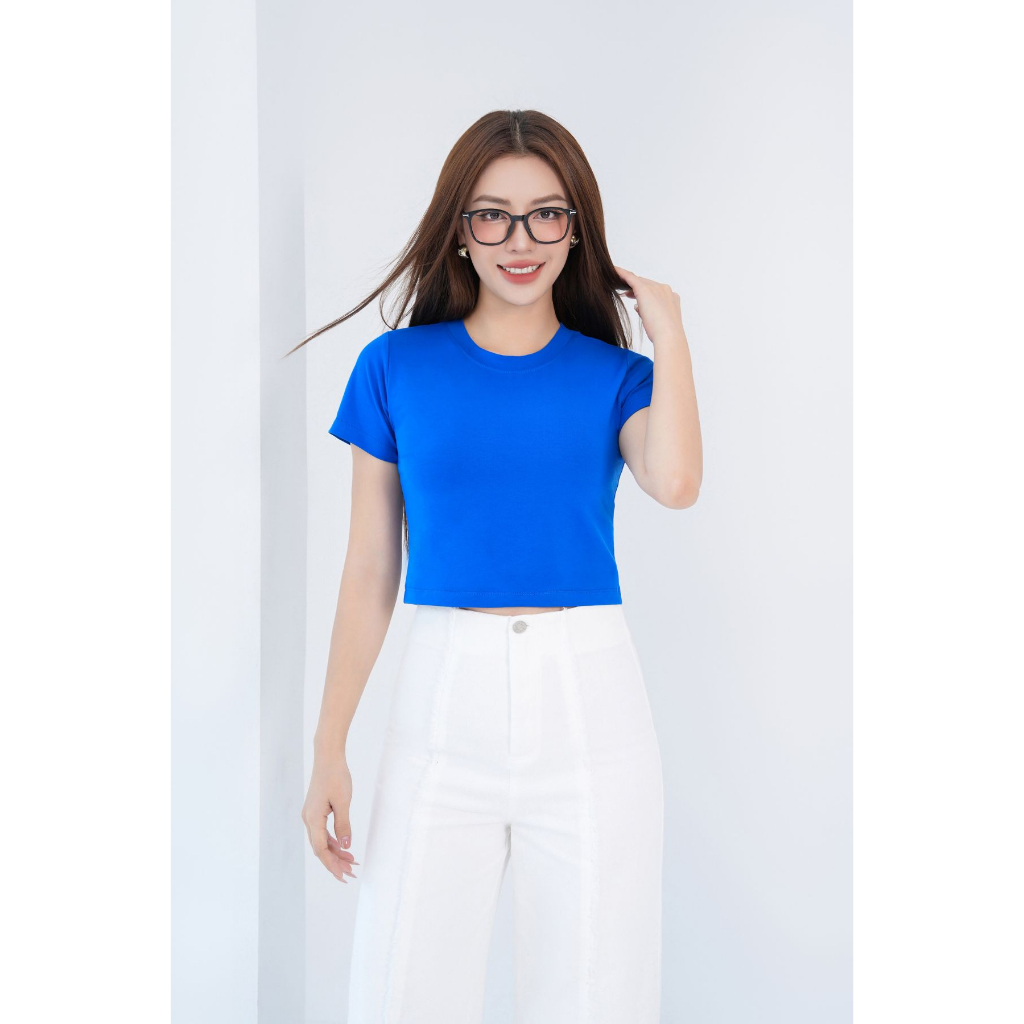 Áo croptop trơn - Áo croptop nữ ôm body màu trơn - Loza PH403302