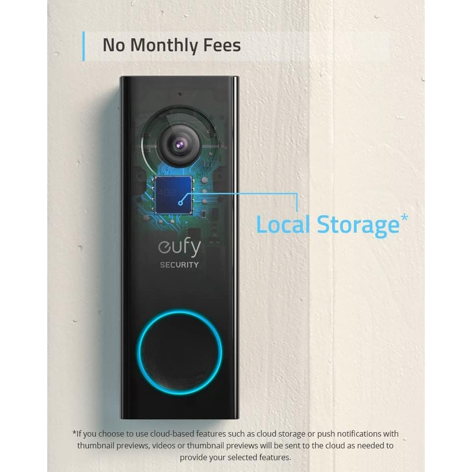 Chuông cửa thông minh Anker eufy Security Video Doorbell 2K  T8200
