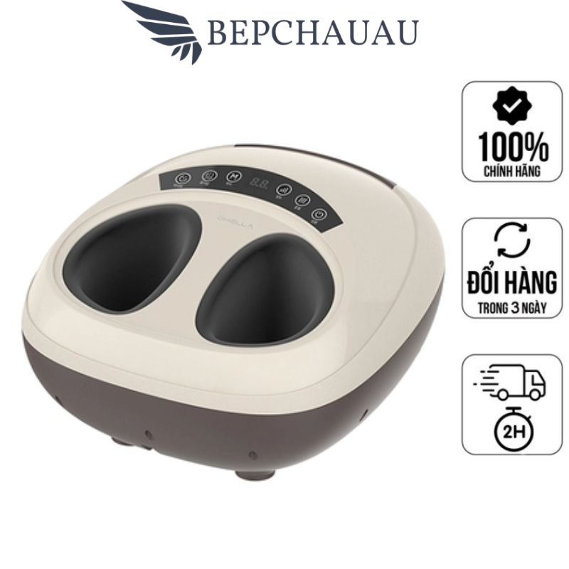 Máy Masage Chân Ohella, Máy Mát Xa Chân, Nhập Hàn Quốc, BH 12 Tháng, Bepchauau