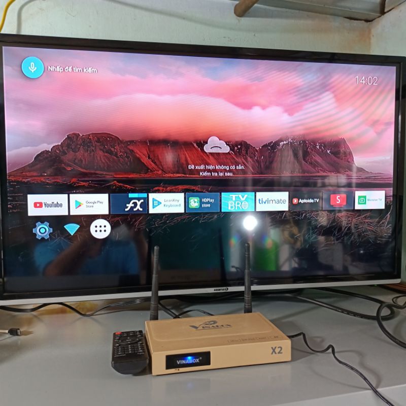 Vinabox X2 Biến TiVi thường thành smart TiVi