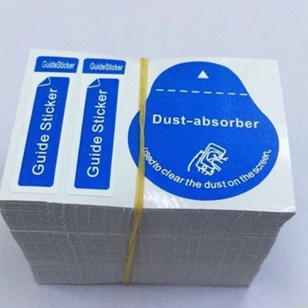 Miếng Dán Lấy Bụi và Lau Màn Hình Dán Điện Thoại, Laptop