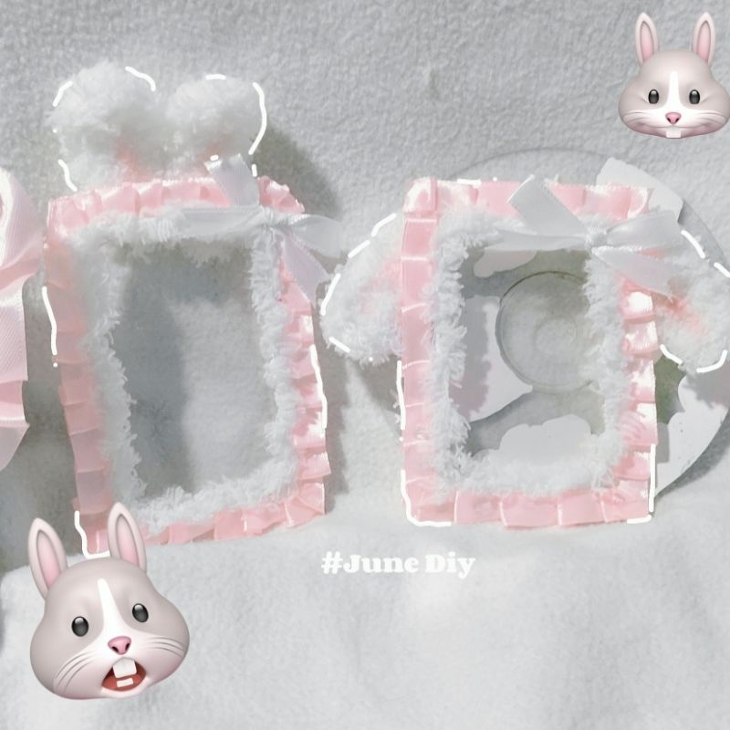 Toploader decor tai Thỏ, Cừu ruy băng hồng xiu kutee 🫰🏻💞