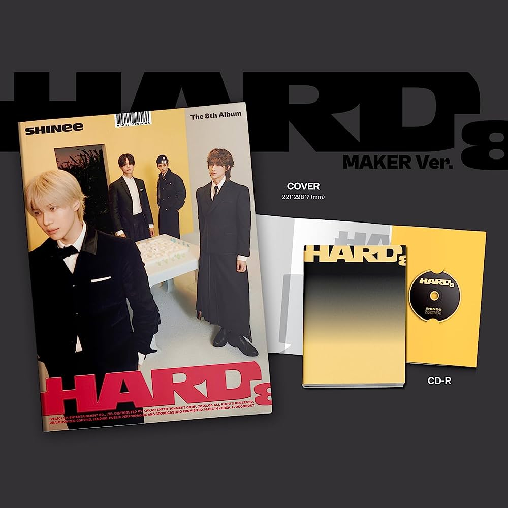 Album nhóm nhạc SHINee - Hard
