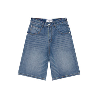 Quần Jeans SEVENTOWN VINTAGE SHORT BLUE WASHED màu Xanh Local Brand