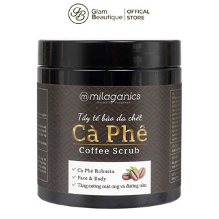 Tẩy Tế Bào Chết Từ Cà Phê Milaganics 200g Glam Beautique