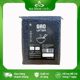 Gạo lứt đen ăn kiêng Befresco 1kg/túi - Hàng chính hãng