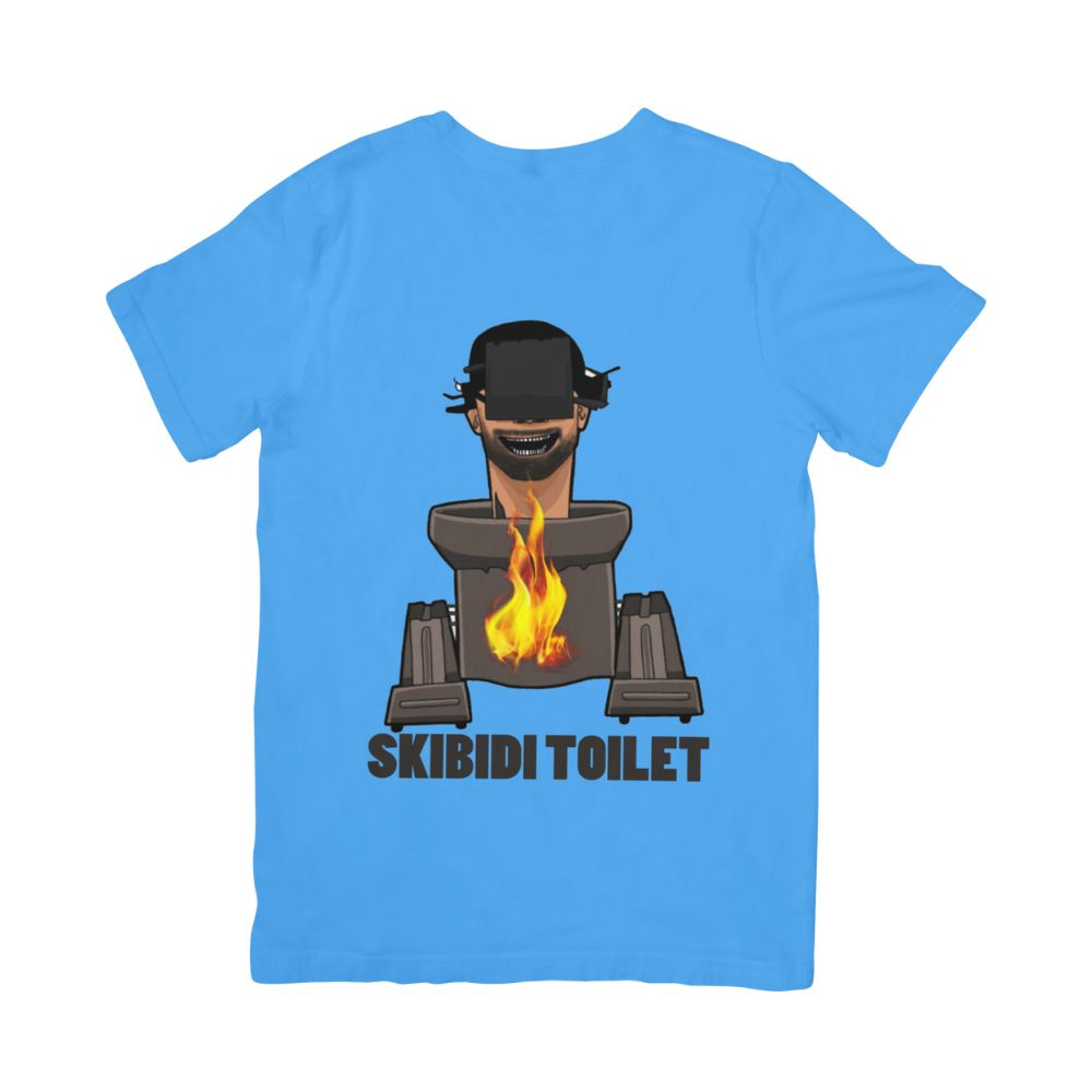 Áo thun in hình Skibidi Toilet Tập 50 Quái Vật Bồn Cầu Phiên Bản Mới dành cho bé