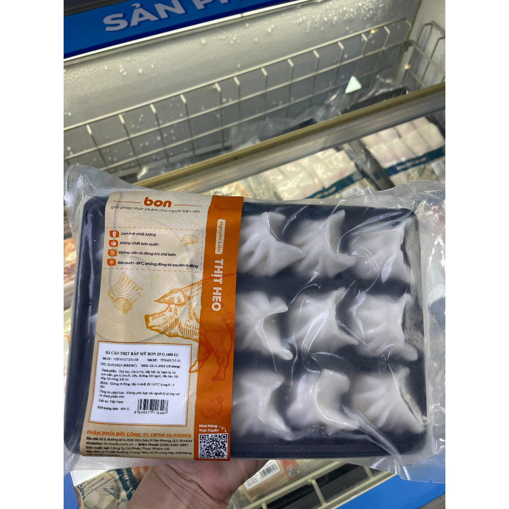 Bonzon - Há cảo thịt bắp mỹ BON 400g