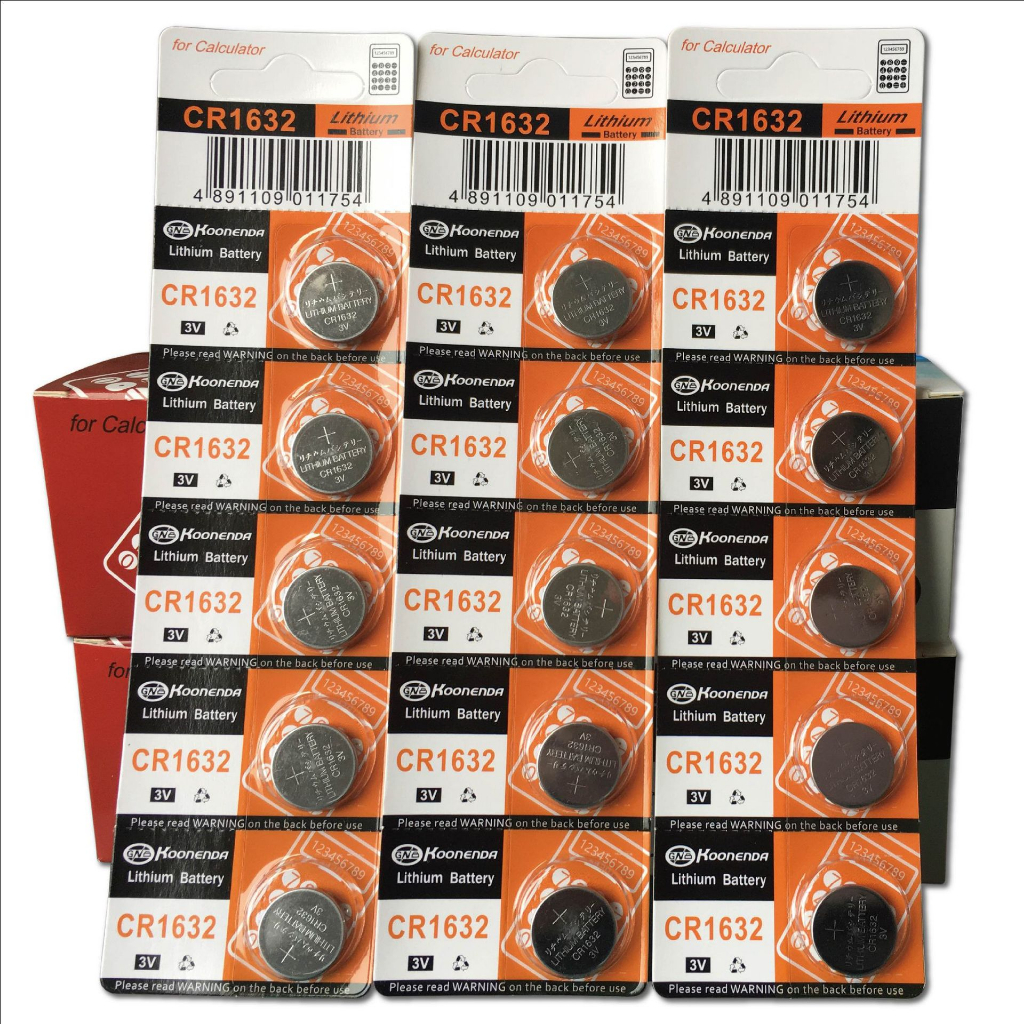 Pin Lithium Battery CR1632 3V - Pin Nhiệt Kế - Máy Tính Bàn - Remote gậy chụp hình Thiết bị điện tử giá rẻ
