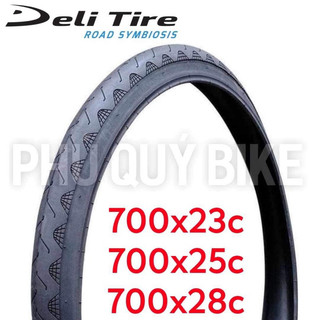 Vỏ lốp xe đạp 700x23c / 25c / 28c deli tire