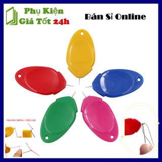 Dụng cụ luồn chỉ vào kim, gia dụng thông minh. xâu chỉ vào kim dễ dàng. dụng cụ hướng dẫn xỏ chỉ vào kim may vá