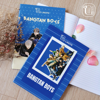  LINOTE vở kẻ ngang 200 trang nhóm nhạc KPOP, giấy định lượng 60gsm, vở ghi chép học sinh