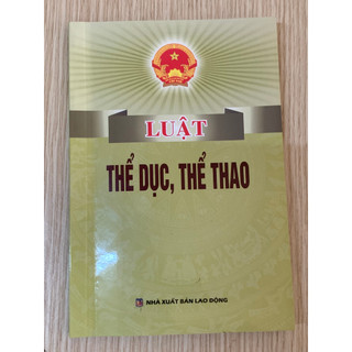 Sách - luật thể dục, thể thao