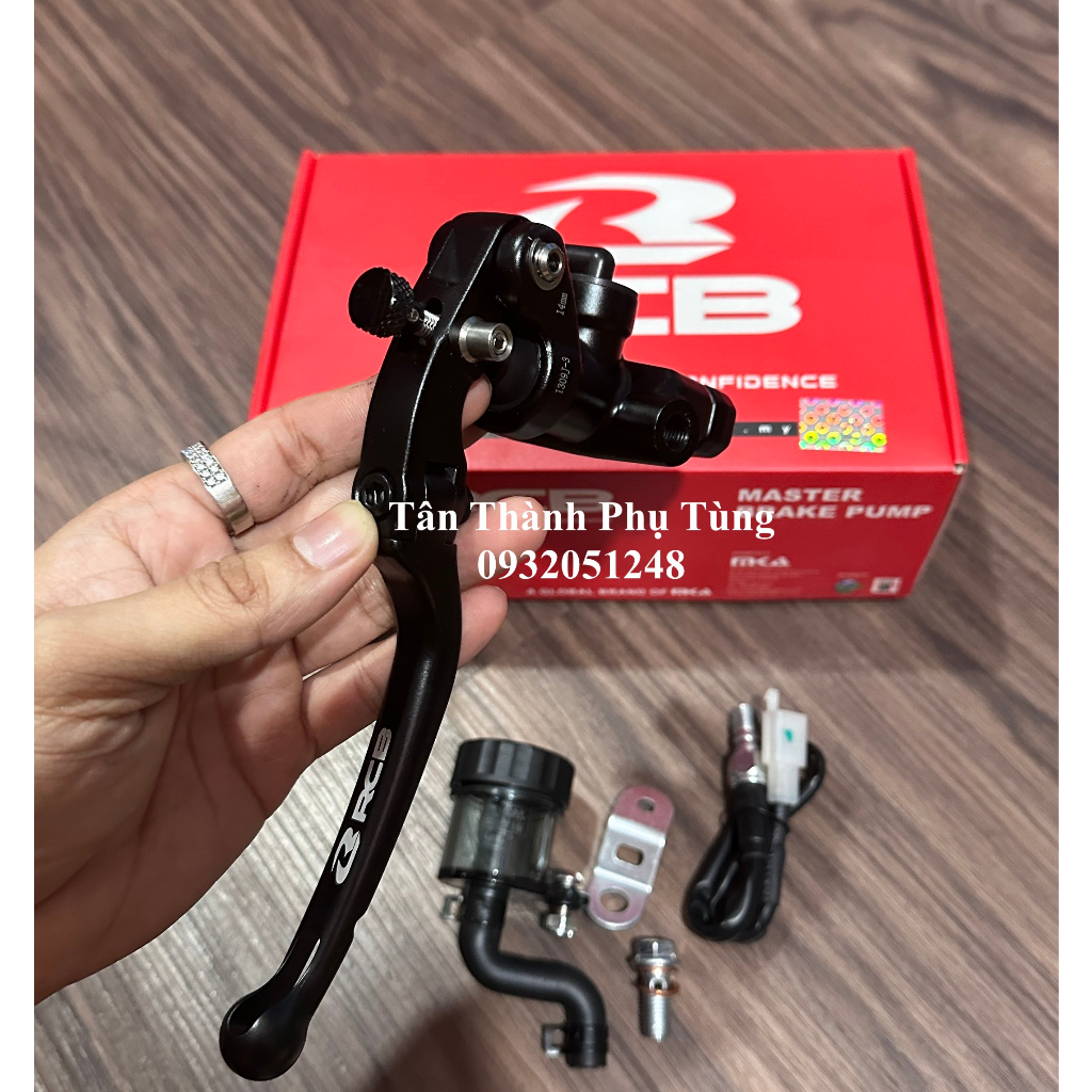 Tay thắng RCB S1 14mm Đen chính hãng: Trái, phải