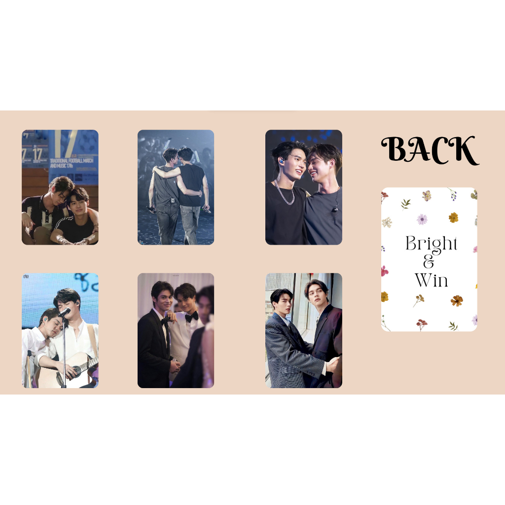 Set card bo góc "BrightWin"