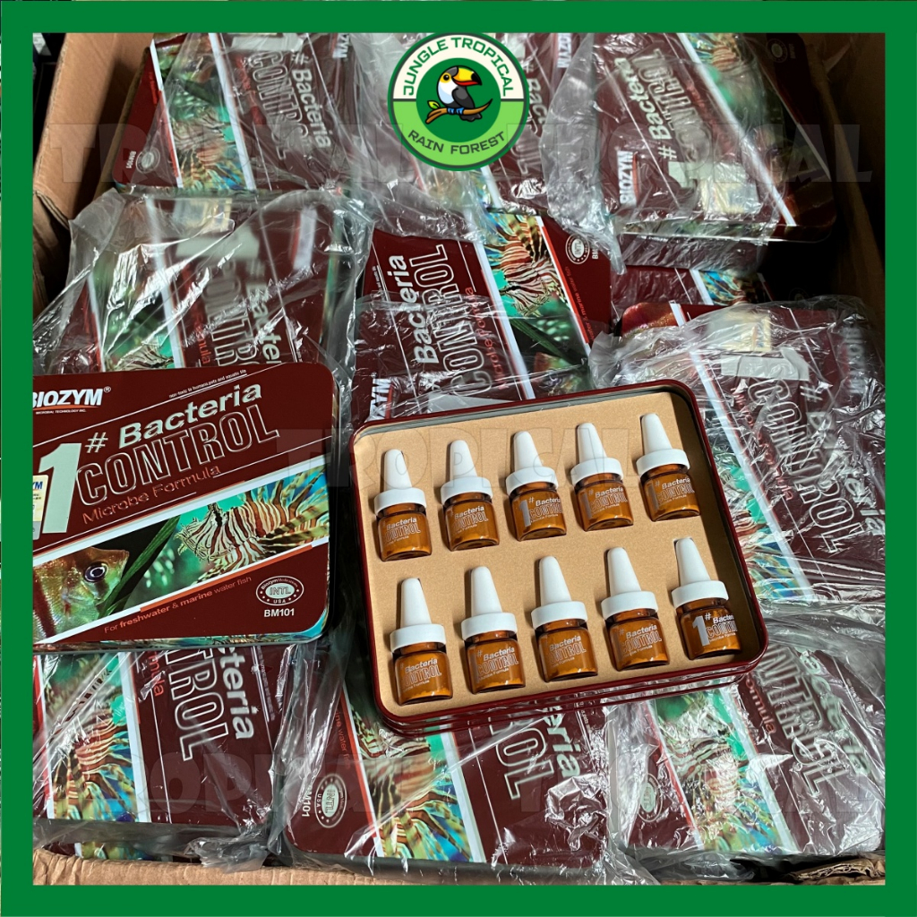 Biozym Bacterial Control - Chuyên xử lý thối thân, lở loét, viêm ruột cá cảnh thủy sinh - lẻ 1 tuýp