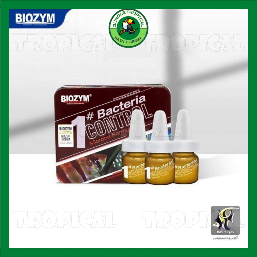 Biozym Bacterial Control - Chuyên xử lý thối thân, lở loét, viêm ruột cá cảnh thủy sinh - lẻ 1 tuýp