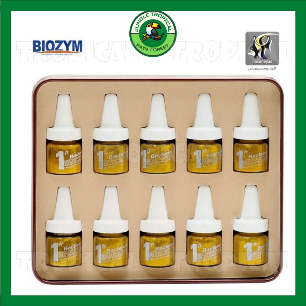 Biozym Bacterial Control - Chuyên xử lý thối thân, lở loét, viêm ruột cá cảnh thủy sinh - lẻ 1 tuýp