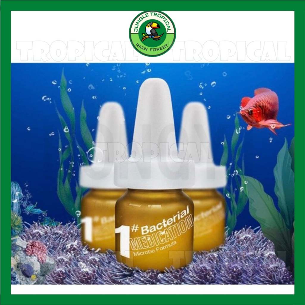 Biozym Bacterial Control - Chuyên xử lý thối thân, lở loét, viêm ruột cá cảnh thủy sinh - lẻ 1 tuýp