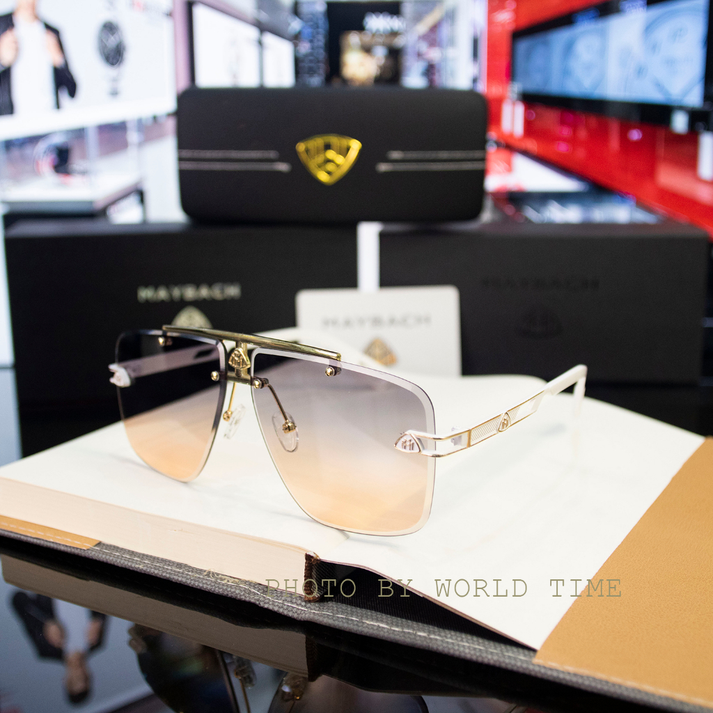 Kính Mát Nam Maybach 8 Cao Cấp Full Box - Chống Lóa - Gọng Thép Không Gỉ + Thẻ Bảo Hành 1 Năm - Khăn Lau