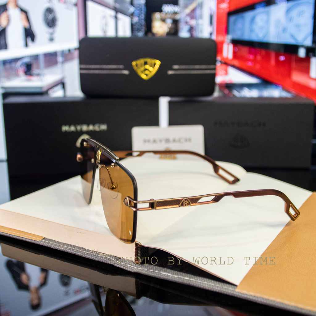 Kính Mát Nam Maybach 8 Cao Cấp Full Box - Chống Lóa - Gọng Thép Không Gỉ + Thẻ Bảo Hành 1 Năm - Khăn Lau