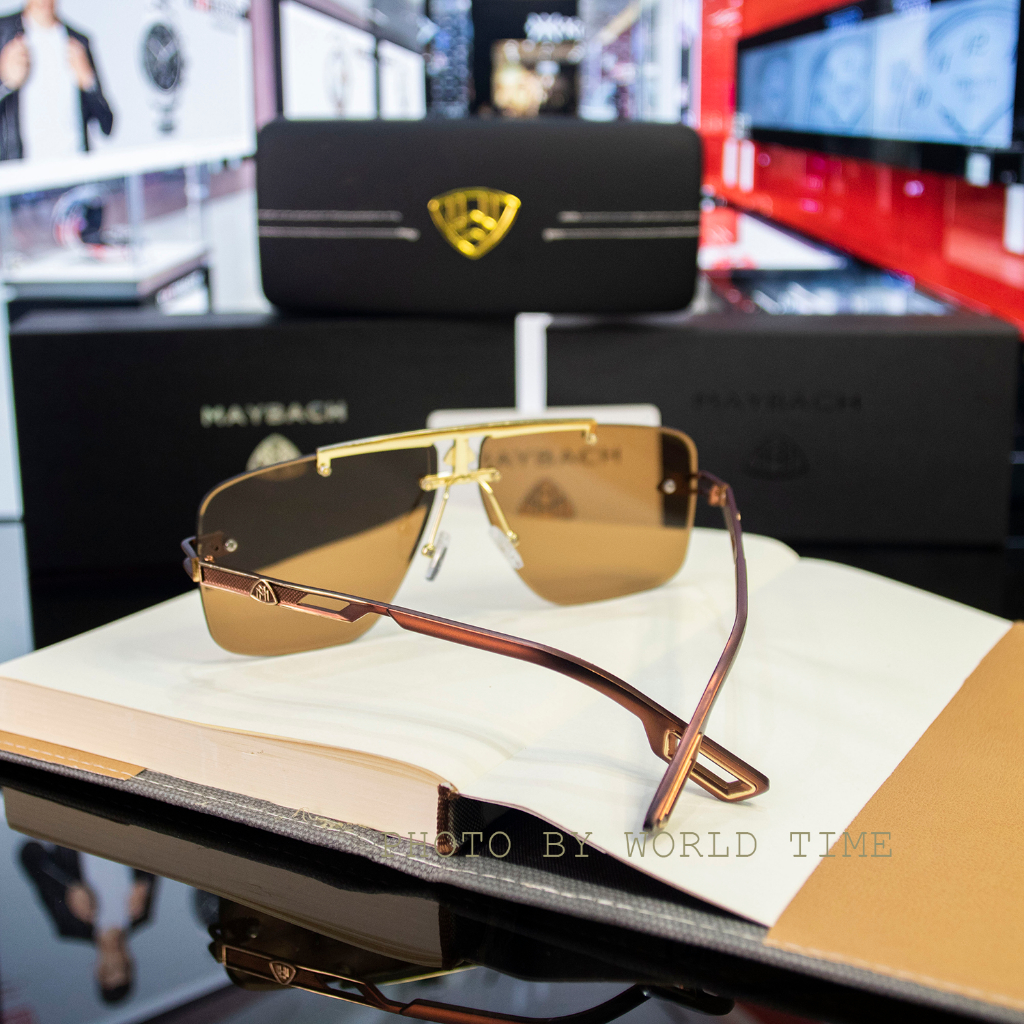 Kính Mát Nam Maybach 8 Cao Cấp Full Box - Chống Lóa - Gọng Thép Không Gỉ + Thẻ Bảo Hành 1 Năm - Khăn Lau