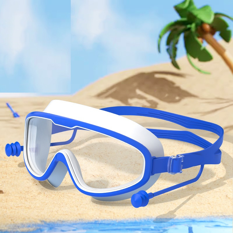 Kính Bơi Ngăn Nước Và Chống Sương Mù Gọng Lớn cho bé