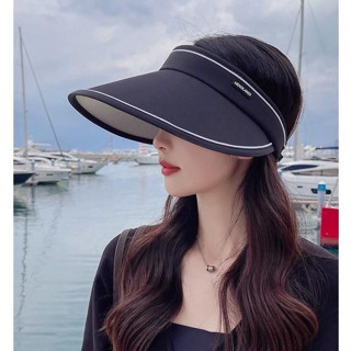 Mũ rộng vành thời trang nửa đầu chống nắng chống tia UV năng động trẻ trung hotren 2023